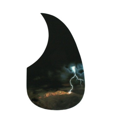 【新款豆號形民謠護板黑背景藍色彩紋花圖】價格,廠家,圖片,樂器配件,惠州市惠陽區秋長倍音五金電子加工部-馬可波羅網